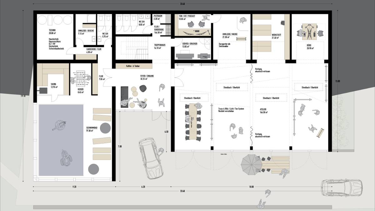 Planung Grundriss EG