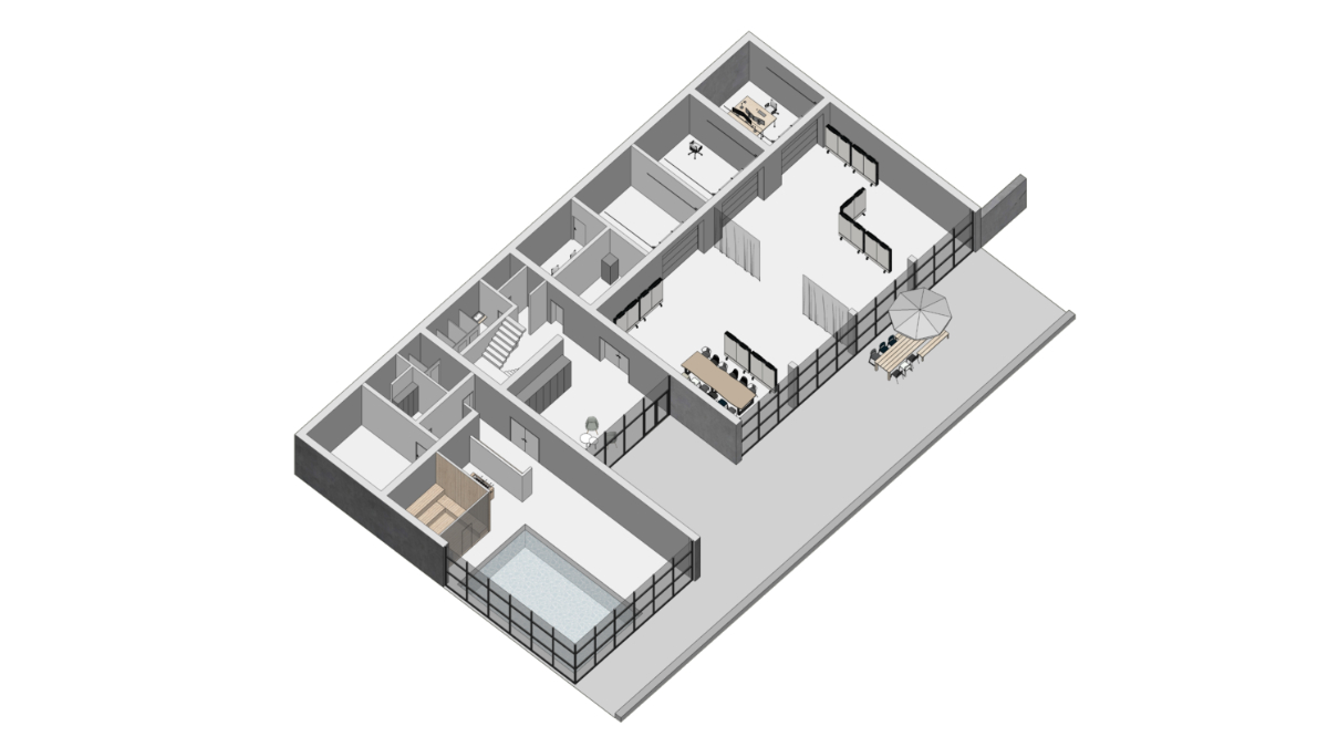 Visualisierung Grundriss EG