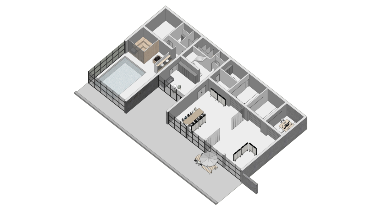 Visualisierung Grundriss EG