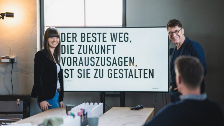 Team Querfeld.Design in der Werkstatt